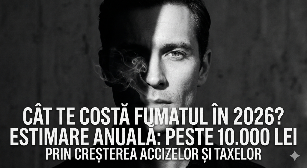 Infografic despre cat te costa fumatul in 2026 si economiile prin metoda Re-Vio