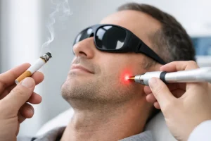 Cum funcționează metoda laser antifumat
