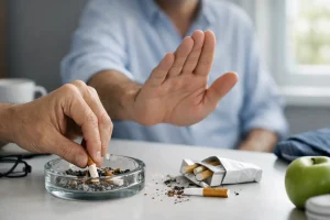 Renunț la fumat după mulți ani - ce urmează